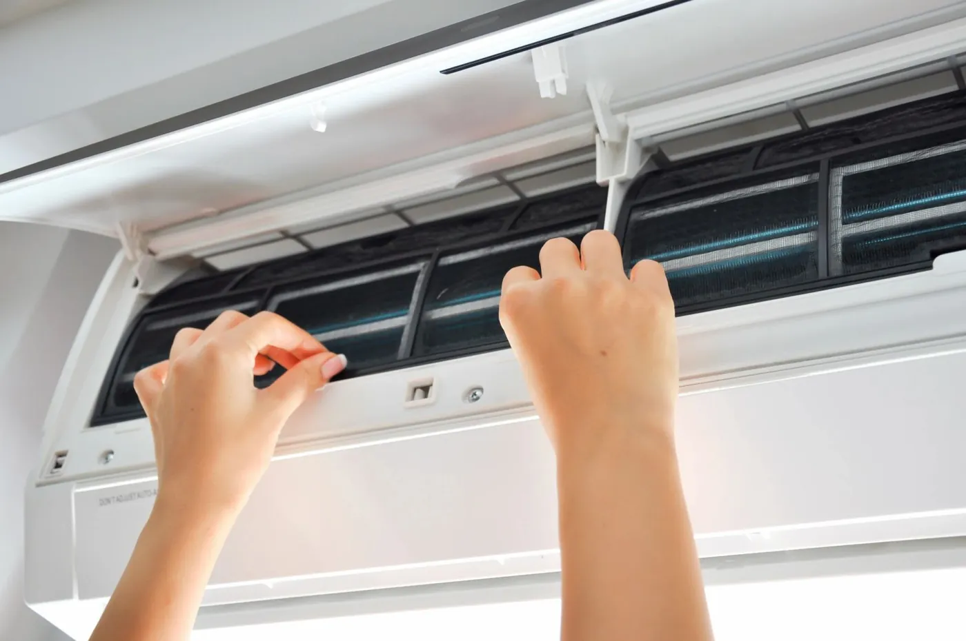 Servicing a ductless mini-split